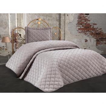 Colcha de Algodón Lima Velvet Tonalidad Gris