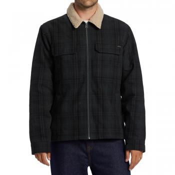 Giacca Uomini Billabong XL Verde Sherpa Barlow con Tasca Frontale