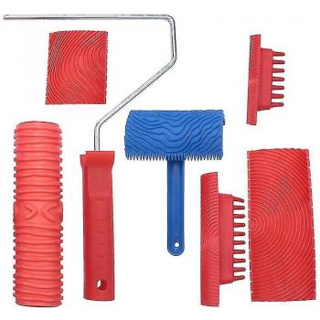 Herramientas de grano de madera 6 pcs para acabado
