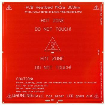 Aluminium Heizplatte MK3 12V/24V