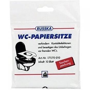 Einweg-WC-Papiersitze 10 Stk