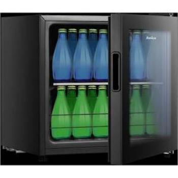 AMICA FK 340 100 S Mini-Kühlschrank mit Dreifachverglasung