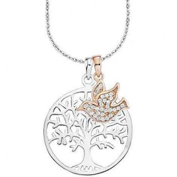 Collar de plata 925 con circonitas brillantes