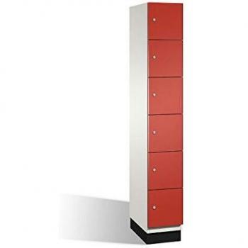 Cassettone a Scomparti Cambio con Porta in Alluminio