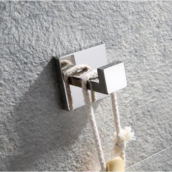 Ganchos de Pared Cuadrados 9238K en Níquel Dorado