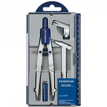 Compas Staedtler Micrométrique avec rallonge Noris Club