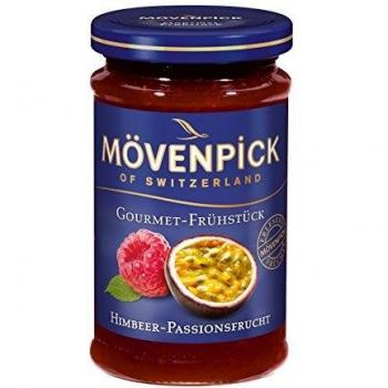 Mövenpick Gourmet-Frühstück Himbeer-Passionsfrucht, Fruchtaufstrich, 250 g