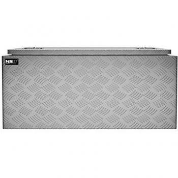 MSW Caja para Herramientas en Aluminio con Capacidad 119 l y Medidas 91 x 44,5 x 43 cm
