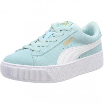 Puma Vikky Platform AC PS, Zapatillas Deportivas Niñas, Azul