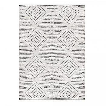 Kelim Teppich Berber Optik 15 mm, Retro Ethno, 120 x 170 cm