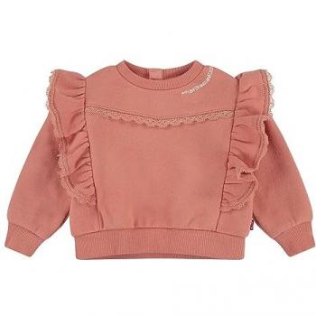 Sudadera con volante para bebé de Levi's, ligera y cómoda