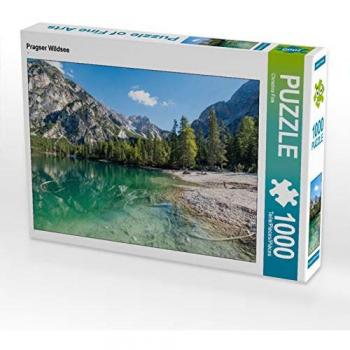 CALVENDO Puzzle EIN Traum von einem Bergsee, Pragser Wildsee 1000 Teile Lege-Größe 64 x 48 cm