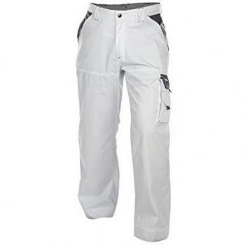 Dassy Nashville Pantalon de Travail Homme Bianco/Grigio 50