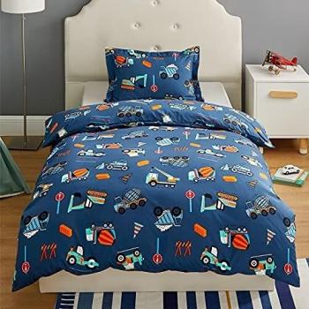 Children's Digger Themed Bedding Set by Bedsure