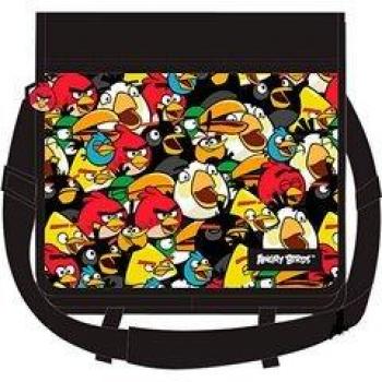 Borsa a spalla Angry Birds, Nero