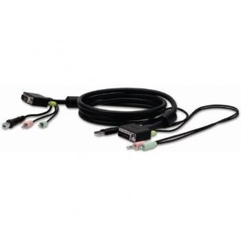 Belkin SOHO Series DVI & USB KVM Connection Kit (3 m) – F1D9104‑10