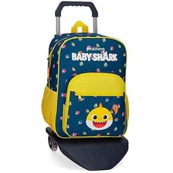 Mochila con Carro BABY SHARK 38cm