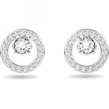 Pendientes Swarovski en Baño de Rodio