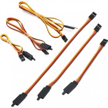 10Pcs RC Servo Extension Cable, 100/150/200/300/500/1000mm