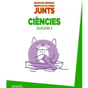 Aprendre és créixer junts 2n. Quadern de ciències 3. (Tapa blanda).