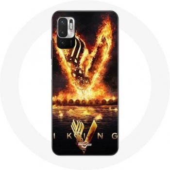 Vikings Series Season 6 Black Background Case for Xiaomi Poco M3 Pro