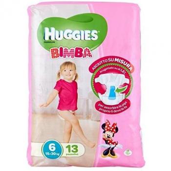 Pañales Huggies Talla 6 para Niñas