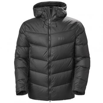 Helly Hansen Verglas Icefall Thermal‑Jacke mit Kapuze, Schwarz Intensiv – S