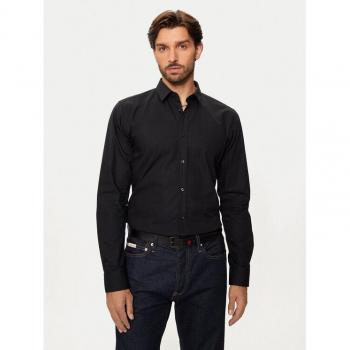 HUGO Elisha02 Camicia in Nero