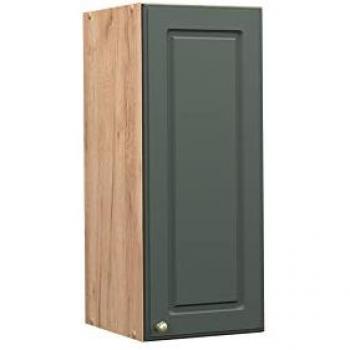 Pensile da cucina stile Country House, 30 cm, Verde-oro