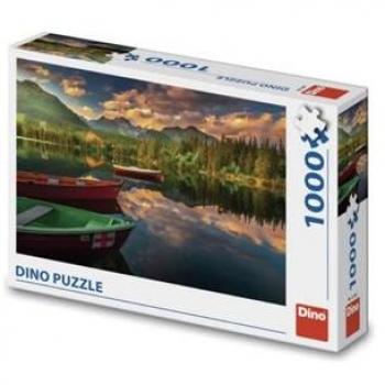 Dinosaurier‑Pleso Trbské – 1000 Teile Slowakei-Puzzle, SKU 53299