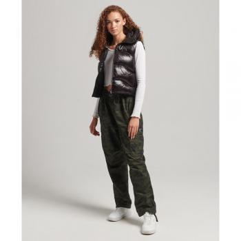 Chaleco Cropped XPD Code de Superdry con Refuerzo