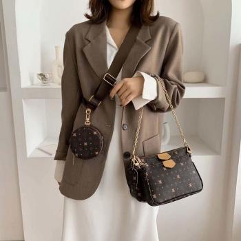 Classic Print Korean Women's Chest Bag