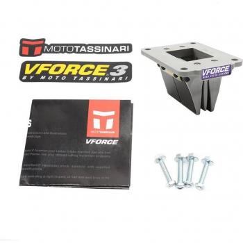 Conjunto de válvulas de láminas fibra de carbono para CR125 NSR 1987‑2000