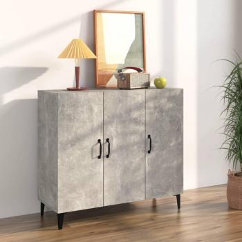 VidaXL Aparador de madera de ingeniería 90x34x80 cm Mueble de Almacenaje de Salón