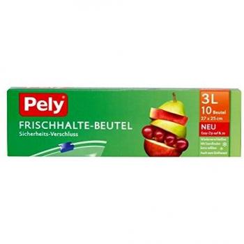 Pely 5145 Beutel für Lebensmittel – 3 l, 10 Stück