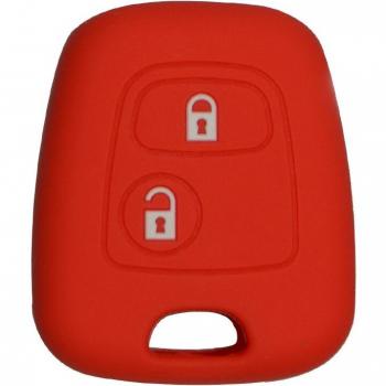OkeyTech Rubber Key Fob Cover for Peugeot 206 307 207 408 and Citroen C2 C3 C4