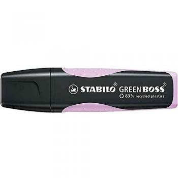 Zvýrazňovač STABILO GREEN BOSS Pastel pastelová fialová