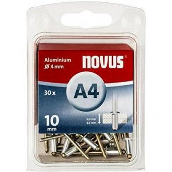 Rivet aveugle alu 4 x 10 mm