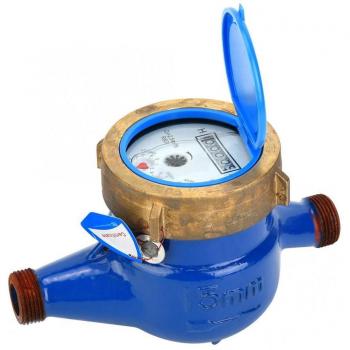 Compteur d'eau domestique affichage 15 mm LXS‑15E
