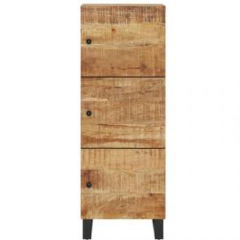 Credenza 3 Ante Mango e Ferro 40x33x110 cm
