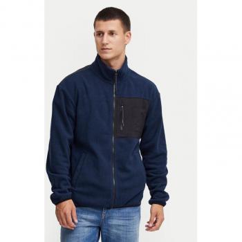 Blend Fleecejacke Dunkelblau Regular Fit