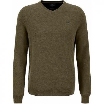 FYNCH HATTON Strickpullover mit Logo-Stitching