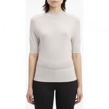 Calvin Klein Jersey Slim de Lana Merino Mujer