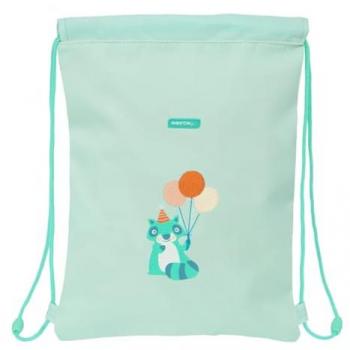Safta Rucksack‑Bänder Tasche, grün – Fiesta Größe 26 × 34 × 1 cm