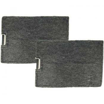 Carbon Filter Set for Miele Hood Series 100, 101, 190-2, 1902U, 196, 1962 – 2 Units, 30x21.5x3 cm