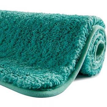 SFLXO Durable Water‑Absorbent Fluffy Bath Rug, 120×70 cm
