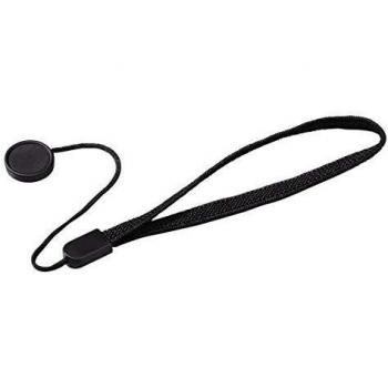 Hama Adjustable Lens Cap Keeper for Various Lens Diameters, 21 cm, Black