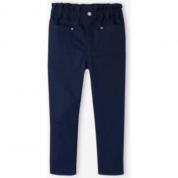 Jean Paperbag Marine Ultra Durable VERTBAUDET