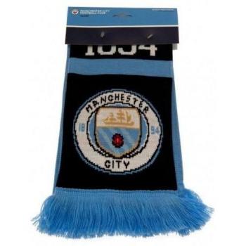 Bufanda hombre Manchester City F.C. TA3873 (azul celeste y blanco)