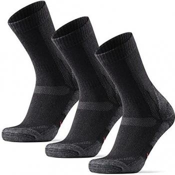 Danish Endurance Erin I Wollsocken für Damen, 3 Paar, Trekkingsocken (Größe 5-7)